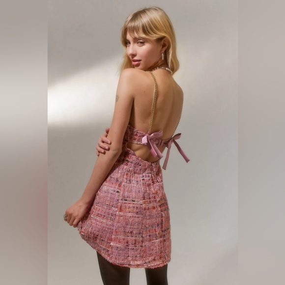 For Love And Lemons | Dresses | For Love Lemons Celine Tweed Chain Mini Dress Size Small | Poshmark For Love And Lemons | Dresses | For Love Lemons Celine Tweed Chain Mini Dress Size Small | Poshmark